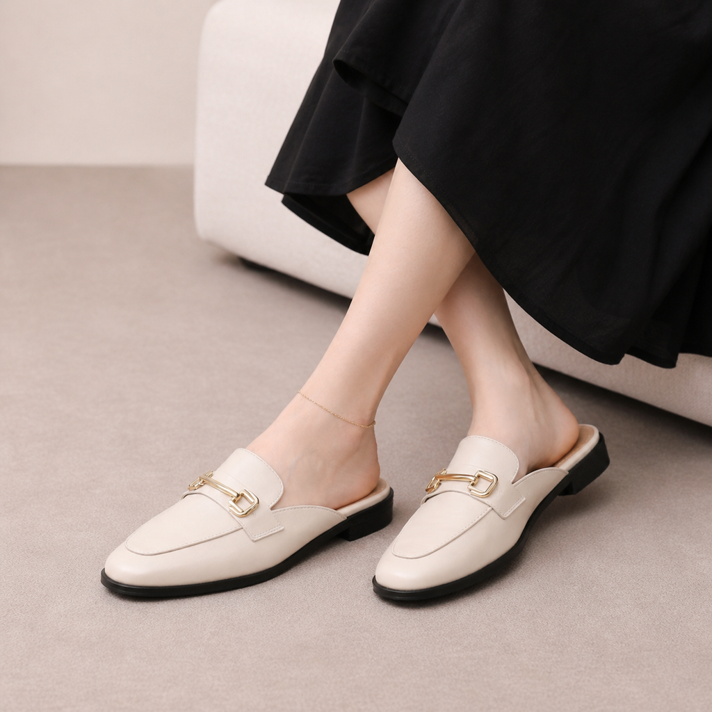 Dianne Flat Mule