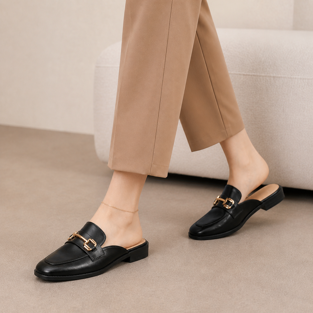 Dianne Flat Mule