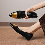 Lorena Genuine Leather Flats