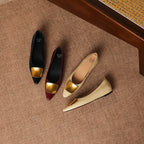 Lorena Genuine Leather Flats