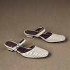 Neola Genuine Leather Mules
