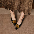 Lorena Genuine Leather Flats