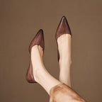 Arlena Genuine Leather Flats