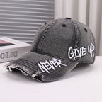 Never Give Up Cap