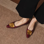 Lorena Genuine Leather Flats