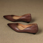 Arlena Genuine Leather Flats