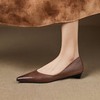 Arlena Genuine Leather Flats