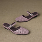 Neola Genuine Leather Mules