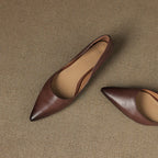 Arlena Genuine Leather Flats
