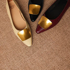 Lorena Genuine Leather Flats
