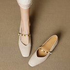 Zera Genuine Leather Flats - Image 10 of 19