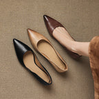 Arlena Genuine Leather Flats