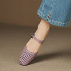 Neola Genuine Leather Mules