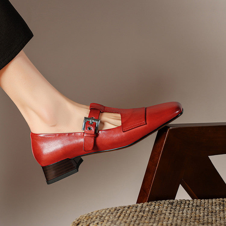 Zeora Genuine Leather Heels - Image 5 of 23