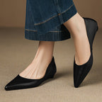 Arlena Genuine Leather Flats
