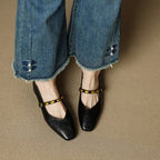 Zera Genuine Leather Flats - Image 15 of 19