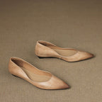 Arlena Genuine Leather Flats