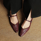 Beosha Genuine Leather Mules