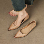 Arlena Genuine Leather Flats
