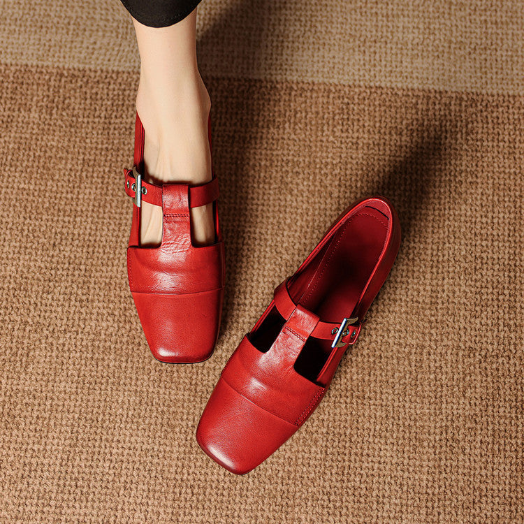 Zeora Genuine Leather Heels - Image 4 of 23