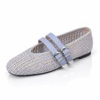 Odette Double Strap Flats