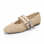 Odette Double Strap Flats