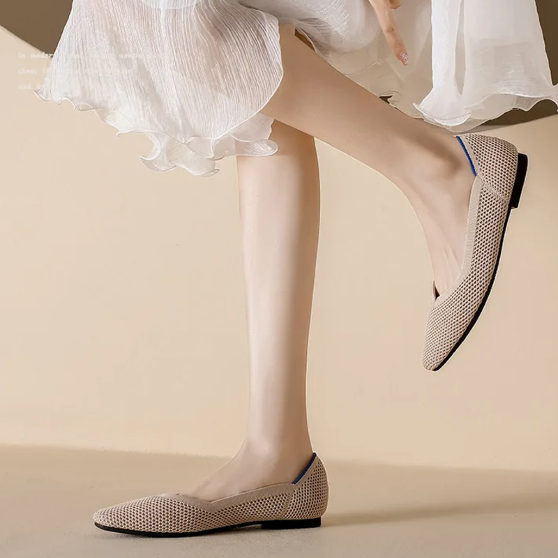 Orthopedic Mesh Ballet Flats