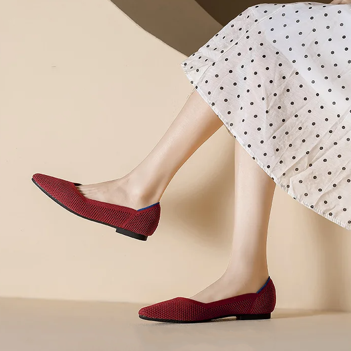 Orthopedic Mesh Ballet Flats