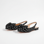 Vivienne Bow Slingback Flat