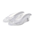 Aria Knotted Jelly Mules