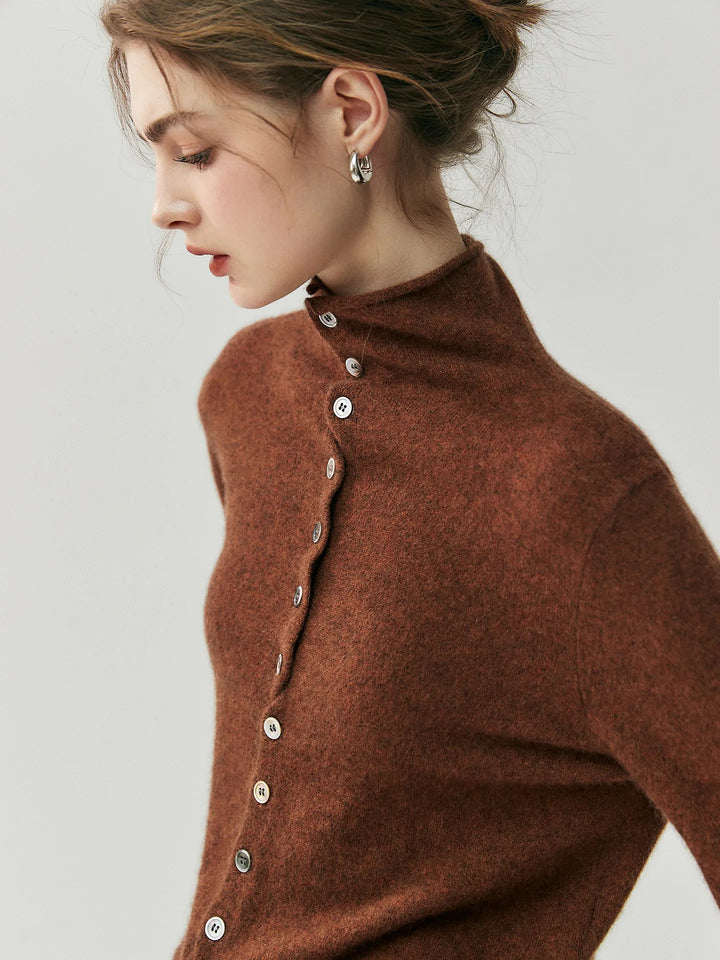 Claudethe Cashmere Cardigan - Image 4 of 10