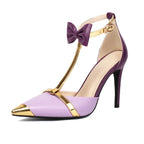 Ophelia Bow T-Strap Heels