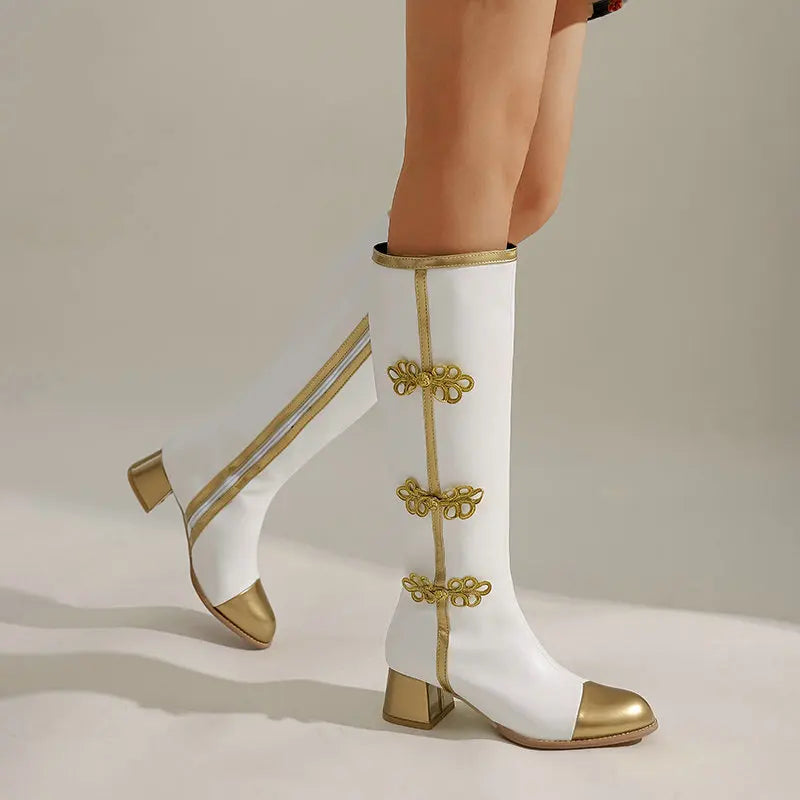 Golden Crest Boots