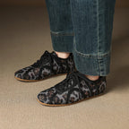 Leopard Mesh Sneakers