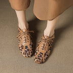 Leopard Mesh Sneakers