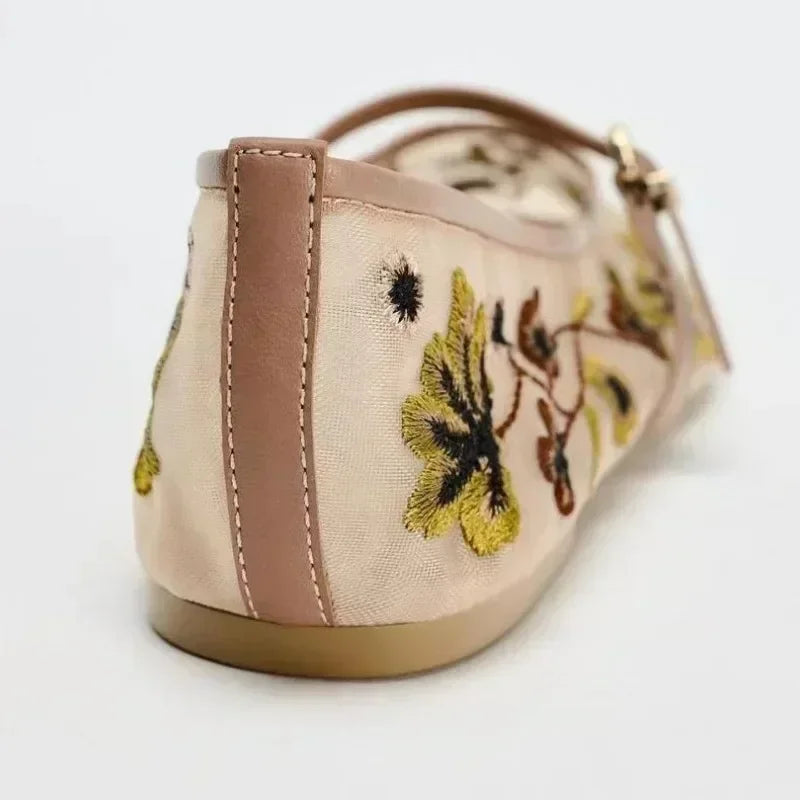 Whisper Bloom Mary Janes