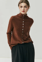 Claudethe Cashmere Cardigan - Image 8 of 10