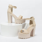 Elena Ankle Strap Heels