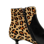 Leopard Whisper Leather Boots
