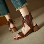 Venetta Leather Sandals