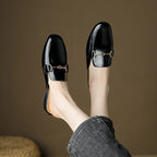Genuine Leather Mules