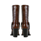 Westline Buckle Ankle Boots
