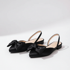 Vivienne Bow Slingback Flat