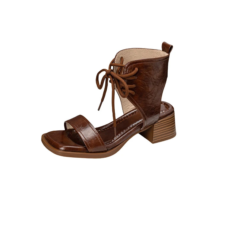 Venetta Leather Sandals