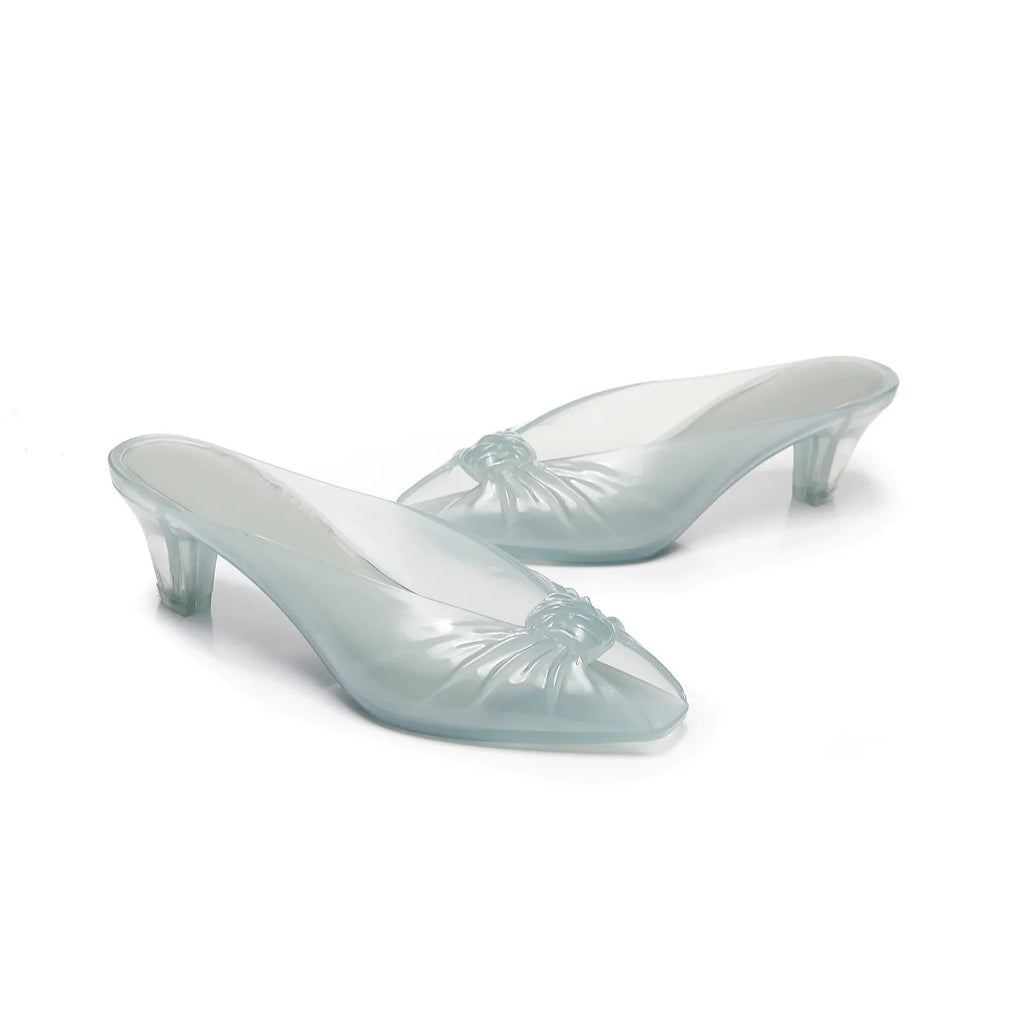 Aria Knotted Jelly Mules