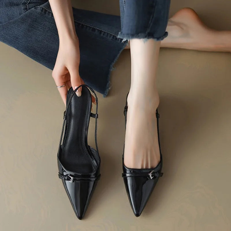 Cortona Slingback Pointed Toe Pumps