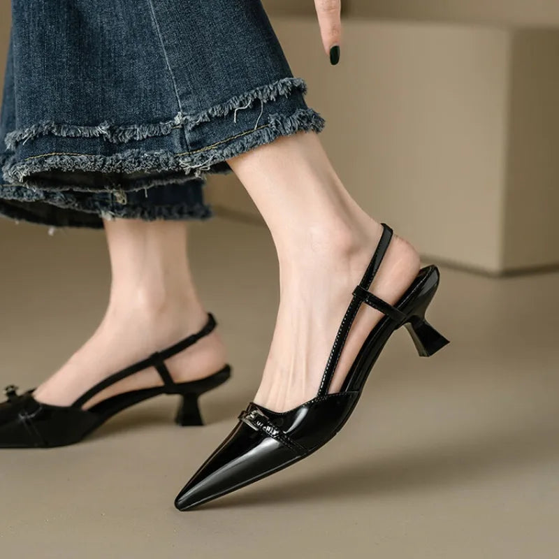 Cortona Slingback Pointed Toe Pumps