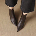 Milano Woven Ankle Boots
