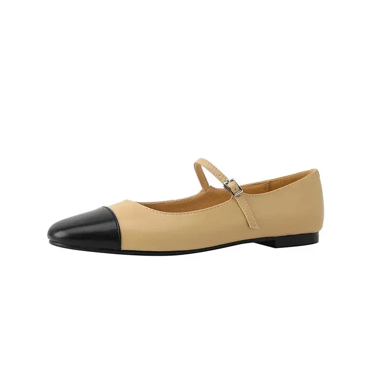 Margaux Genuine Leather Flats