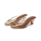 Aria Knotted Jelly Mules